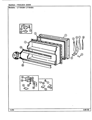 Diagram for CT19X6A (BOM: DE67A)