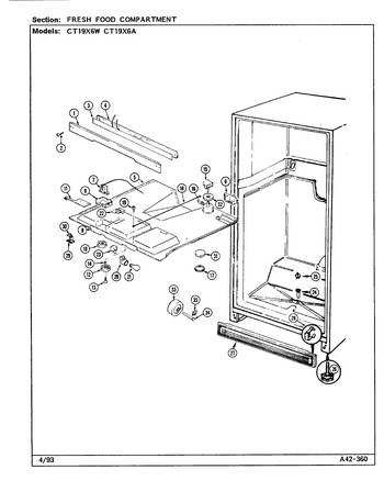 Diagram for CT19X6A (BOM: DE67A)