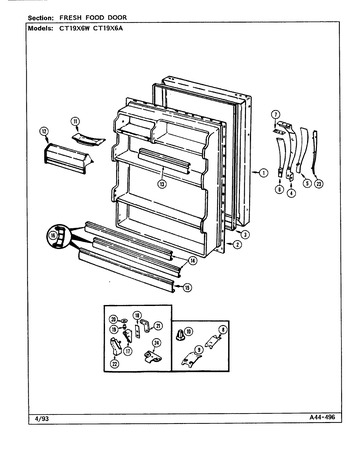 Diagram for CT19X6A (BOM: DE67A)