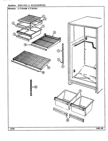 Diagram for CT19X6A (BOM: DE67A)