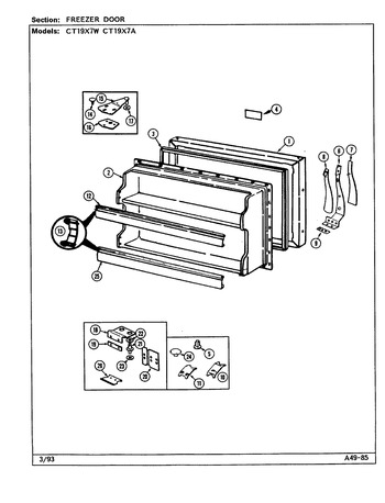 Diagram for CT19X7A (BOM: DE65A)