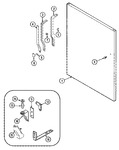 Diagram for 06 - Fresh Food Outer Door