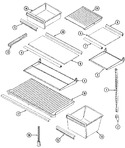 Diagram for 08 - Shelves & Accessories