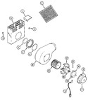 Diagram for 01 - Blower Assembly (plenum)