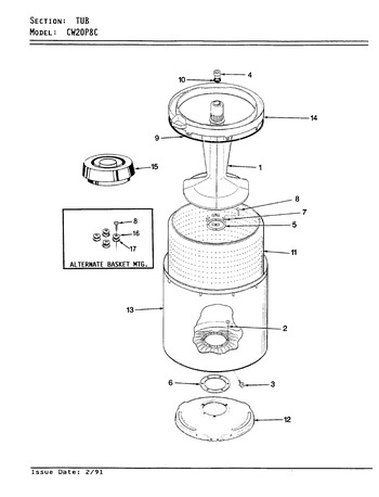 Diagram for CW20P8AC