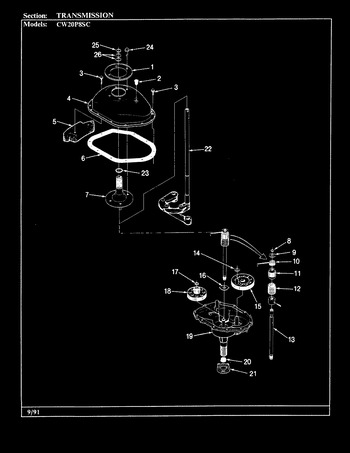 Diagram for CW20P8HSC