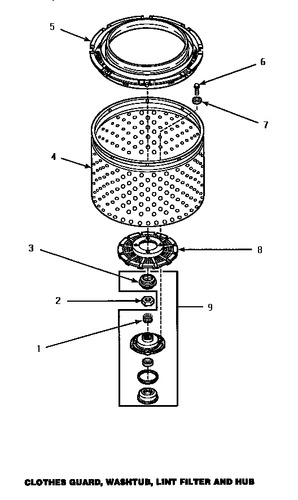 Diagram for CW4202W (BOM: PCW4202W)