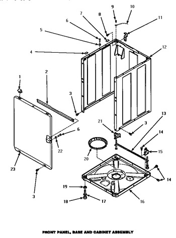 Diagram for CW4202W (BOM: PCW4202W)