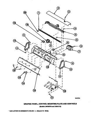 Diagram for LW8203L2 (BOM: PLW8203L2 A)