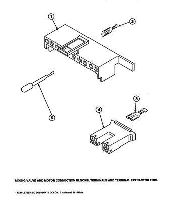 Diagram for LW3503L2 (BOM: PLW3503L2 A)