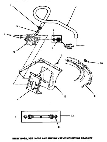 Diagram for CW9203W (BOM: P1163405W W)