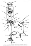 Diagram for 12 - Motor, Mtg Brkt, Belt, Pump & Idler Assy