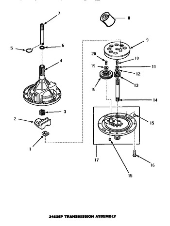 Diagram for CW9203W3 (BOM: PCW9203W3 A)