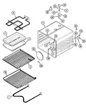 Diagram for 07 - Oven (lower)