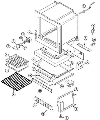 Diagram for MGR5755BDB