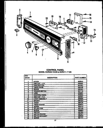 Diagram for DCR21101NOS