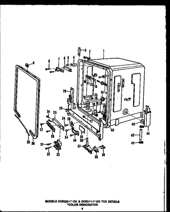 Diagram for DCR2111DOK