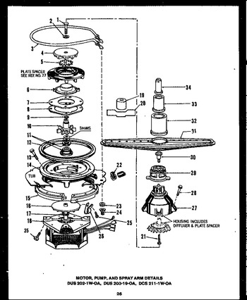 Diagram for DUS2021W-0A (BOM: DUS20201W-0)