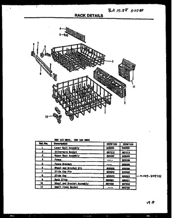 Diagram for DDW160/MN02