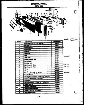 Diagram for DDW160/MN02