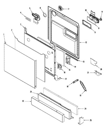 Diagram for DDW2470AWP