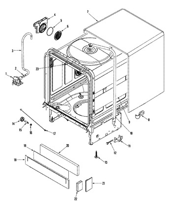 Diagram for DDW2470AWP