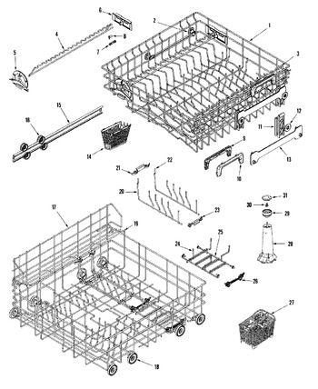 Diagram for DDW2470AWP