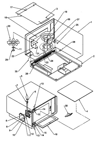 Diagram for DE1200D (BOM: P1189103M)