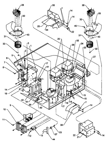 Diagram for DE1600D (BOM: P1189104M)