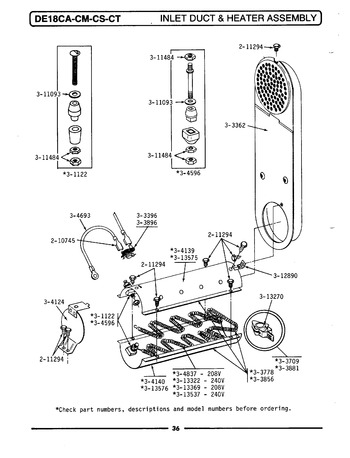 Diagram for GDE18CM