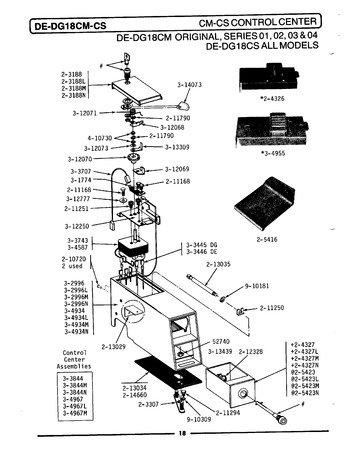 Diagram for GDE18CM