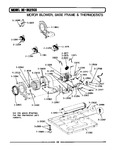 Diagram for 09 - Motor, Blower, Base Frame & Thermostats