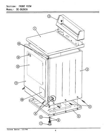 Diagram for LDG26CA