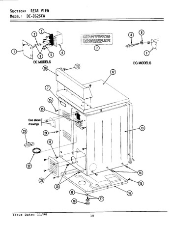 Diagram for LDG26CA