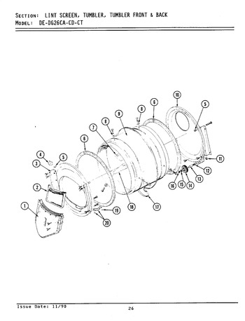 Diagram for LDG26CA