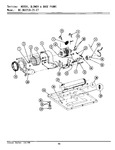 Diagram for 03 - Motor, Blower & Base Frame