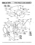 Diagram for 02 - Front Panel & Door Assembly