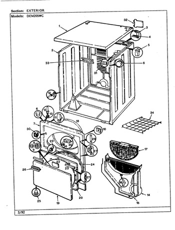 Diagram for DEM205WC