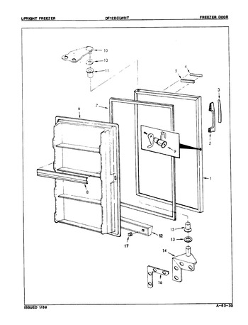 Diagram for DF12BCLWHT (BOM: 8V061)