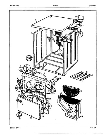 Diagram for DG20F5WW