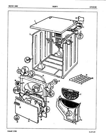 Diagram for DG20F5WW