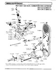 Diagram for 12 - Inlet Duct, Gas Valve & Combustion Cone