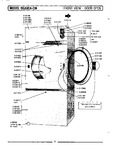 Diagram for 01 - Front View-door Open