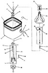 Diagram for 02 - Agitator, Wash Tub And Agitator Post