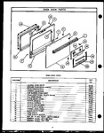 Diagram for 05 - Oven Door Parts