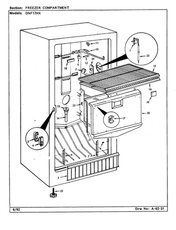 Diagram for DNF17HX (BOM: X5Z530)