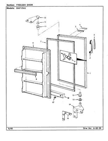 Diagram for DNF17HX (BOM: X5Z530)