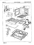 Diagram for 01 - Freezer Compartment