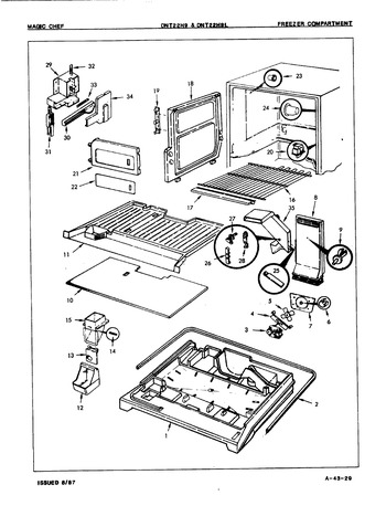 Diagram for DNT22H9 (BOM: 8B32A)