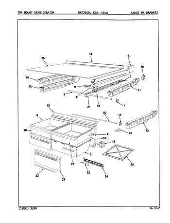 Diagram for DNT22K9 (BOM: 9A65A)